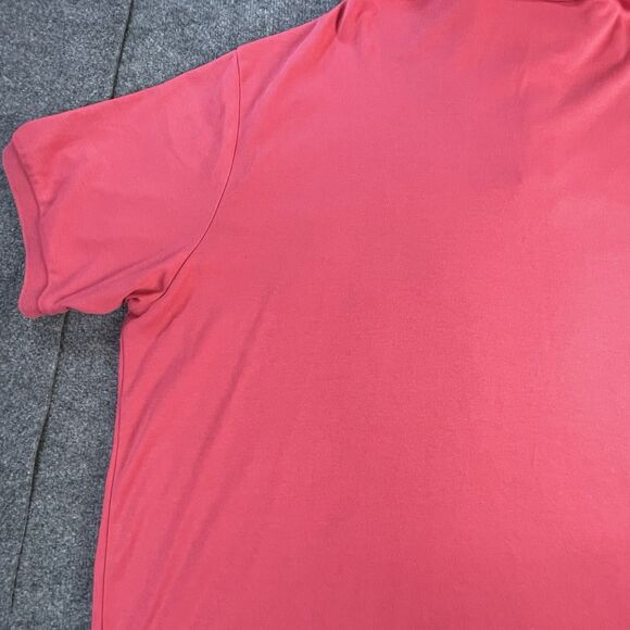 Polo Ralph Lauren Shirt Mens 4XB Red Short Sleeve Red Pony Big Tall Preppy - Picture 15 of 16
